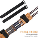 20pcs Nylon Fishing Rod Fastener Belts Strap Holder Suspenders Hook Loop Ties