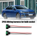1 Pair H11 H8 881 Female Adapter Wiring Harness Sockets Wire for Car Headlights
