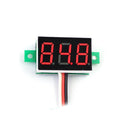 Portable Digital Voltmeter DC0-100V Red Light LED Panel Voltage Meter