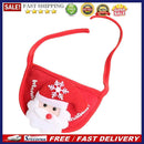Warm Dog Winter Decorative Clothes Pet Hat Collar Bib Christmas Costume Cospa