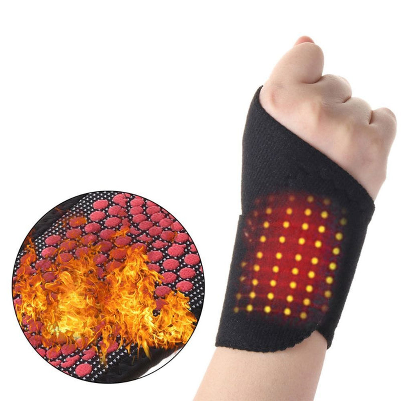 Wrap Wristband Belt Wrist Support Magnetic Therapy Self-Heating Hand Warmer