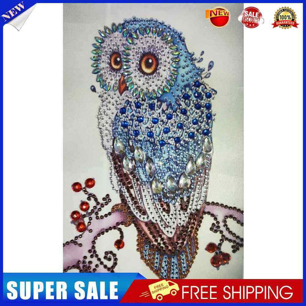 5D DIY Special Shaped Diamond Paint Bird Cross Stitch Embroidery Mosaic Kit