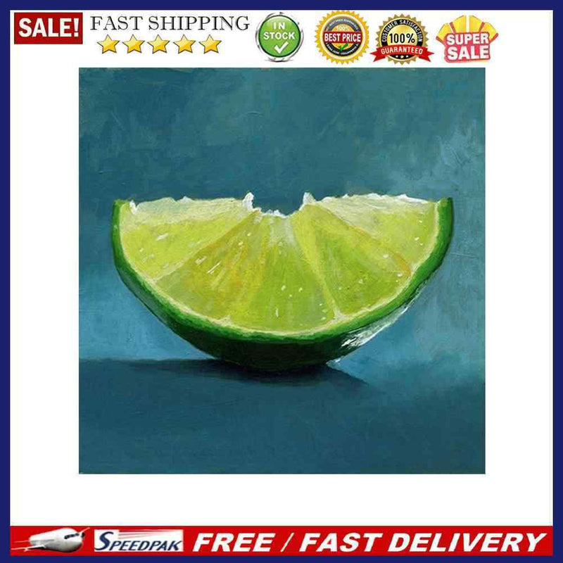 Lemon Piece Oil Paint By Numbers Wall Art Craft Home Decoration Gift No Frame