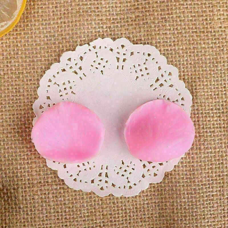 2Pcs Rose Petal Flower Fondant Cake Decorating Moulds K4N4 R7O2 UKWG E4I4