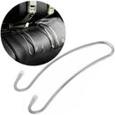 Universal Steel Hook Car Headrest Seat Hanger Organizer K5A1 Bag T1Y5 M5A1