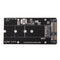 B Important M2 NGFF SSD 2.5" SATA Adapter Converter Card 2230-2280 with Metal
