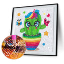 DIY Diamond Painting Full Round Crystal Drill Animal Decor for Kids (DX045)