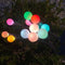 #A 2pcs Solar Led Light Ip65 Waterproof Portable Solar Light Yard Decor for Outd