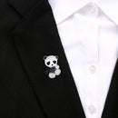 Fashion Brooches Creative Panda Animal Badges Women Men Backpack Jewelry Gift