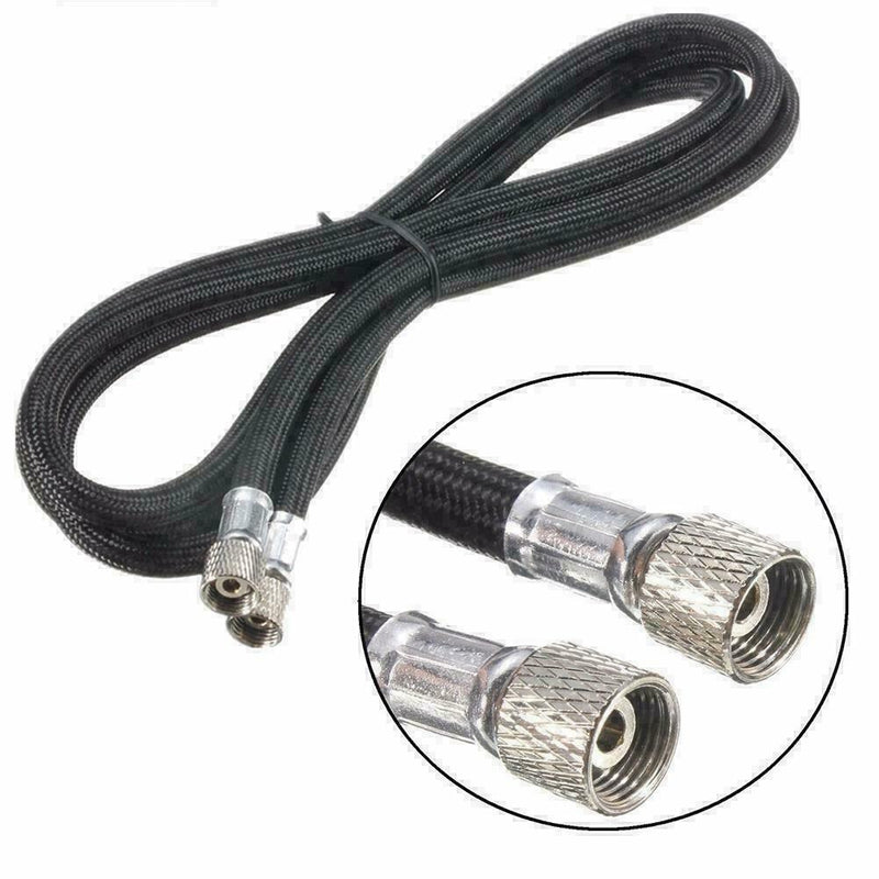 1/8 " BSP Trachea Black Nylon Braided Spray-Gun Airbrush Hose C3S6 G0M2 G9I2