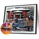 Night Light Snow DIY Full Drill Diamond Painting Embroidery Cross Stitch  Newly