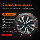 10pcs Winter Anti-skid Car Wheel Tyre Tires Snow Chains for Snow Ice Mud Road