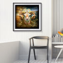 5D Kit Rhinestone Pictures DIY Shiny Aries Full Round Drill Art Diamond Pai