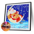 30x40cm 5D DIY Partial Special Shaped Drill Diamond Painting Santa for Ornament