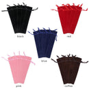 Office Simple Velvet Pen Pouch Sleeve Holder Pencil Case Single Pen Bag
