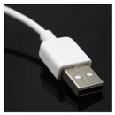 White Male To Female Cord for PC Laptop Notebook USB 2.0 Extension Cable