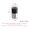 Magnetic Ring Screwdriver Bits Holder Anti-Corrosion Magnetizer (Black)