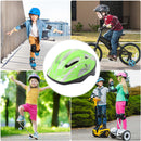 Childrens Riding Helmet Anti Drop Cartoon Sports Bicycle Helmet (Green)