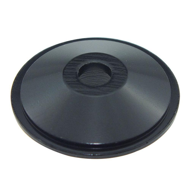 5xMTB Road Bike Stem Top Cover 28.6mm Bicycle Fork Tube Headset Cap (Black)