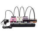 9V Electric Guitar Effect Daisy-Chaining Cable Right Angle (1 to 5 Ways) Newly