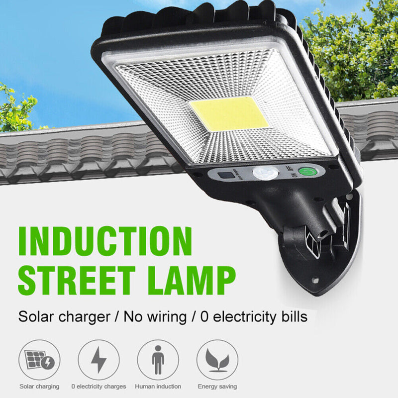 LED Solar Wall Light Outdoor Motion Sensor Lamp Garden Remote Lamp (30COB) Newly