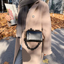 Retro Leather Shoulder Totes Women Solid Chain Flap Messenger Bag (Style 2)