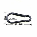 Climbing Camping Hiking Keychain Snap Clip Water Bottle Hooks D Carabiner