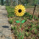 Garden Decor Rotating Sunflower Wind Spinner Windmill Lawn Flower Wind turn