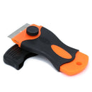 Gadgets Double Edged Window Tint Tool Plastic Scraper Razor Blades Spatula