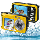 Underwater Camera - HD 48MP Digital Camera Selfie 16X Waterproof Video Reco