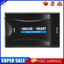 1080P HDMI-compatible to SCART Video Audio Upscale Converter Adapter for HD