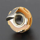 Adapter 6.35 Female Base 1/4" Mono Input Jack Plug Amplifier Socket For 10pcs