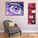 5D DIY Diamond Painting Full Round Drill Abstract Eye Wall Decor Rhinestone A