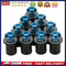 10pcs 5mm/0.20in Motorcycle Windscreen Windshield Bolt Screw Kit (Blue)