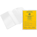 Clear Passport Cover Transparent Clear Passport Passport Protector Holder Sheet