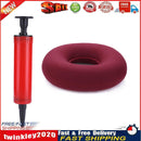 Hip Support Medical Hemorrhoid Seat Pad Inflatable Anti Bedsore (Red) Newly