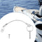 Yacht Boat Loss Prevention Quick Release Ring Lanyard Cable Safety Tether Wire