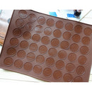 Mold Cake Baking 48 Cavity Macaron Mat Sheets Pastry Muffin Mat Silicone Tray