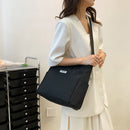 Casual Crossbody Bags Oxford Cloth Shoulder Handbags Solid Travel Shopping Purse
