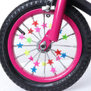 36pcs/Set Bicycle Wheel Spokes Colorful Clip Decor Kids Bike Cycling Parts
