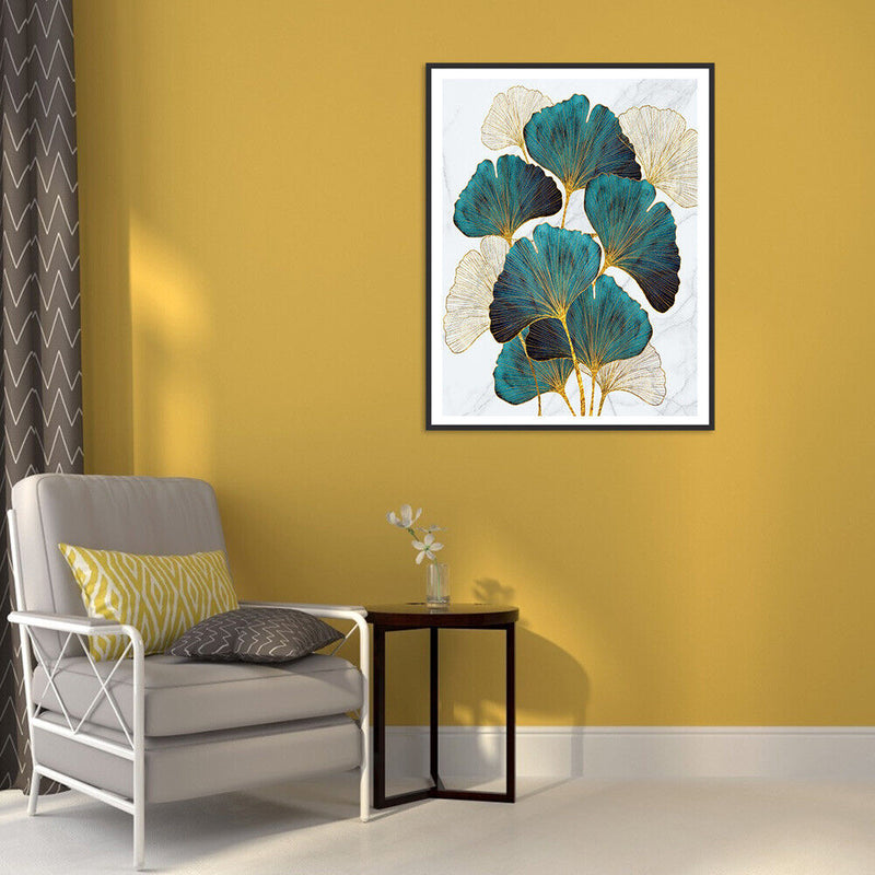 Digital Paint Flowers Painted By Numbers On Canvas Wall Decor