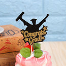 Hat Cupcake Toppers Bachelor Cap Cake Decorations Graduation Cake Topper