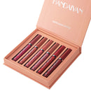 Professional 6pcs/set Mat Liquid Lipstick Lip Gloss Long Lasting Lip Cosmetics
