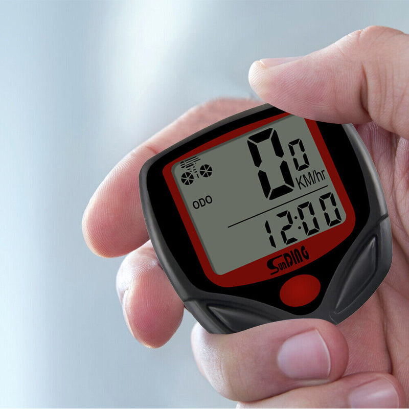 SunDing Bicycle Wired Computers Speedometer Waterproof Cycling Odometer Newly