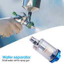 1/4 inch Water Oil Separator Inline Air Hose Filter for Spray Paint Gun