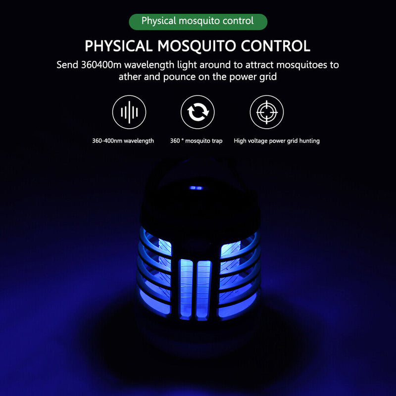 #A Camping Mosquito Killer Lamp Electric Kill Mosquitoes Lighting with Hanging H