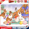 Easter Bunny Oil Paint By Numbers Kits DIY Canvas Picture Holiday Drawing