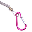 Plastic Fishing Pliers Gripper Fish Clamp with Lock Switch+ Lanyard (Red) Newly