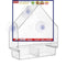 Window House Bird Feeder, Suction Cup Hang Birdhouse for Outside, Garden, Y