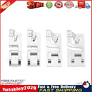 4pcs Household Rolled Hem Presser Foot for Stitch Darning Sewing Machine  Newly
